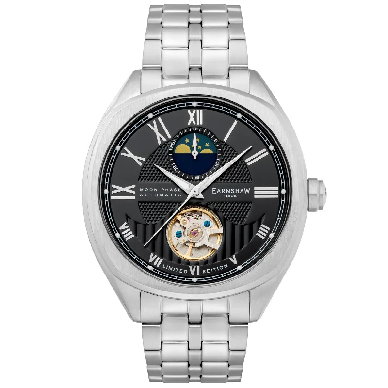 Men's Large Size Style Dress Watches for Big Wrist-Thomas Earnshaw Peel Watch ES-8206-11