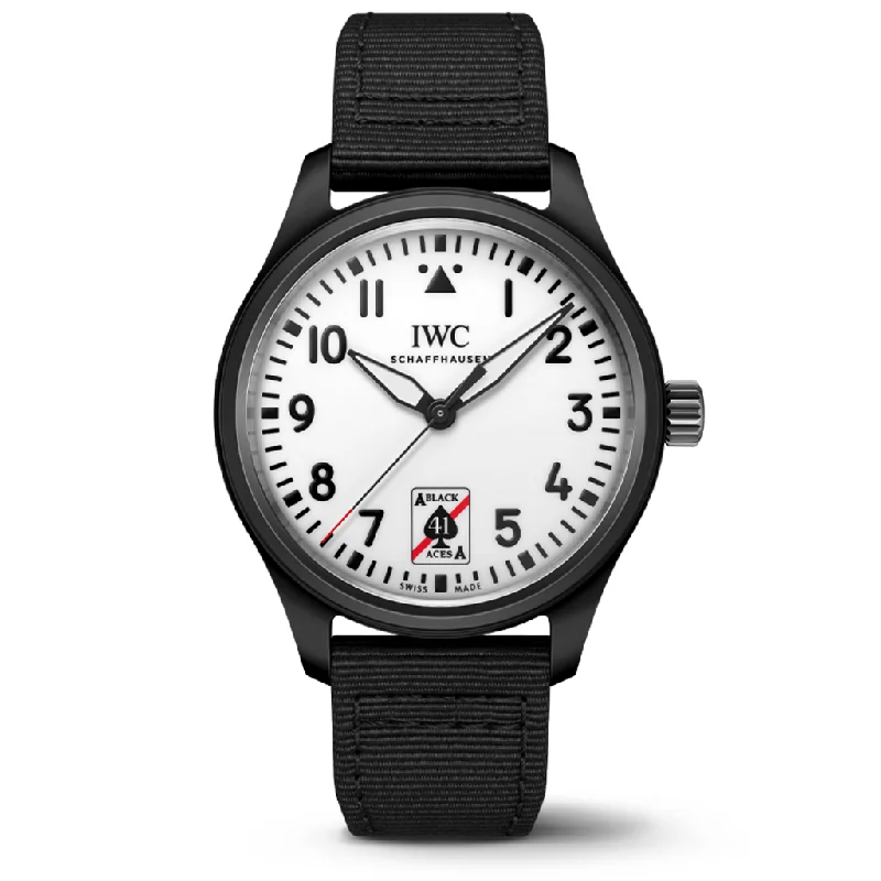 Women's Pilot Watches with Limited Edition-Pilot’s Watch Automatic 41 Black Aces IW326905