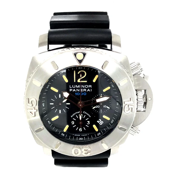 Women's Military Watches with Formal Event Style Inspiration-Panerai Luminor Submersible 1950 1000M 47MM PAM00187- Certified Pre-Owned