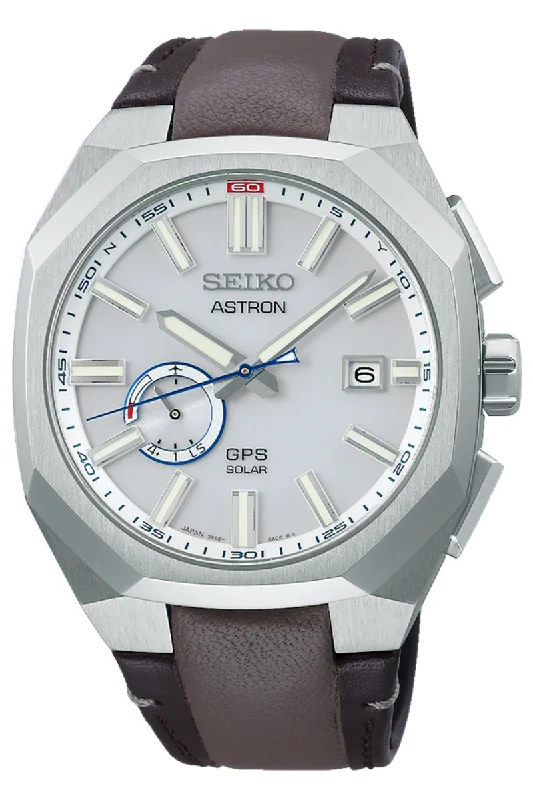 Men's Asian Made Style Dress Watches for Affordable Options-Seiko Astron GPS Solar 110th Anniversary Limited Edition SSJ019