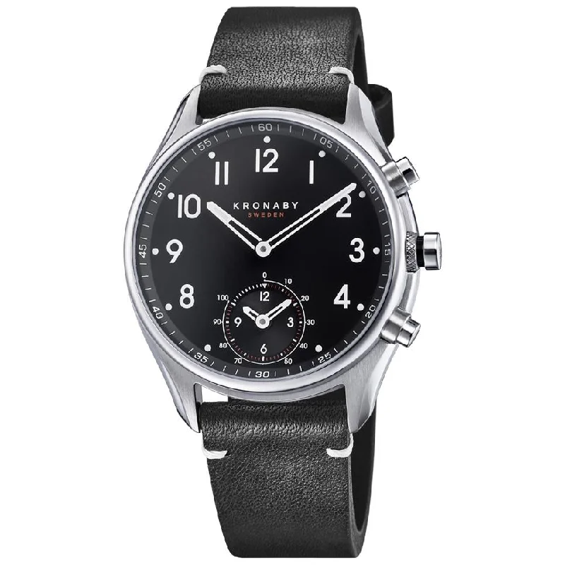 Kronaby S1399/1 Men's Black Apex Hybrid Smartwatch