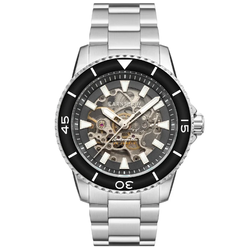 Men's Hybrid Style Dress Watches with Mixed Styles-Thomas Earnshaw Wallis Watch ES-8227-22