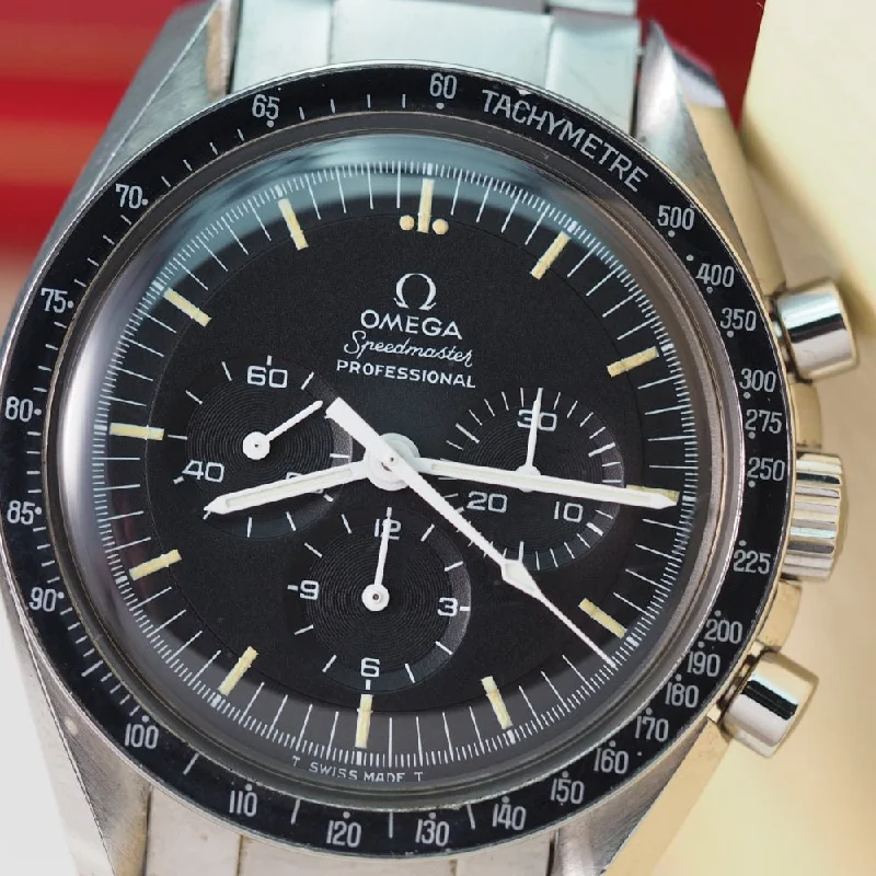 Women's Rolex Cushion Case Style Watches-Omega Speedmaster Professional 145.022 (1973)