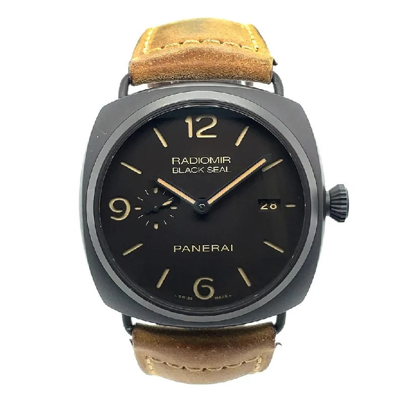 Women's Automatic Military Watches-Panerai Radiomir Composite Black Seal PAM00505 - Certified Pre-Owned