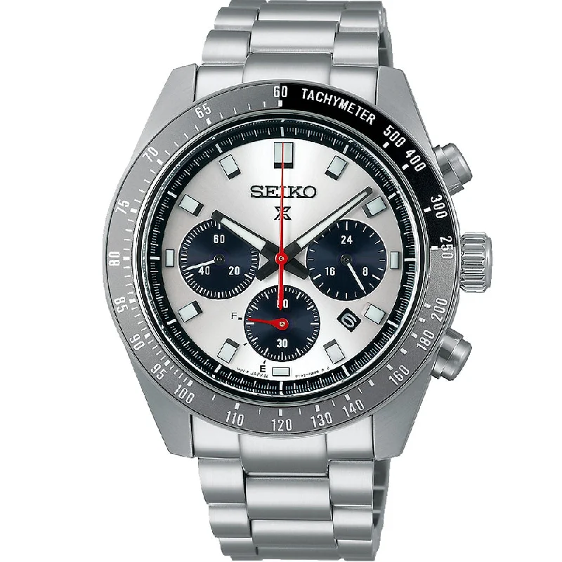 Men's Seiko Oval Case Watches-Seiko Prospex Speedtimer SSC911P