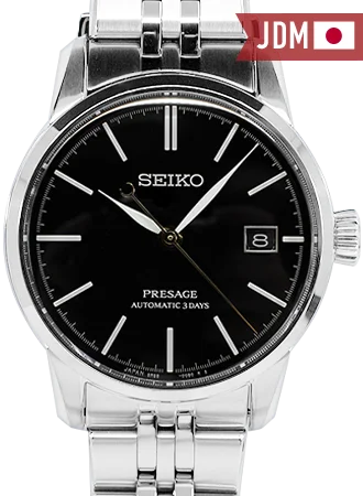 Men's Seiko Engagement Design Watches-Presage Craftsmanship Urushi Black Ref. SARX107