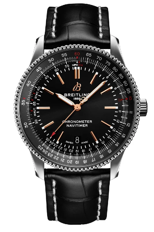 Men's Hybrid Style Dress Watches with Mixed Styles-Breitling Navitimer Automatic 41 A17326241B1P1