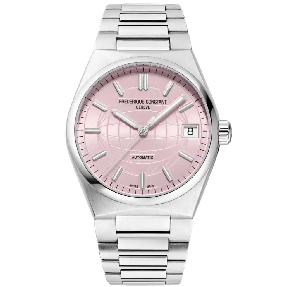 Men's Autumn Dress Watches for Harvest Festivals-Frederique Constant Highlife Automatic Ladies Silver Watch FC-303LP2NH6B