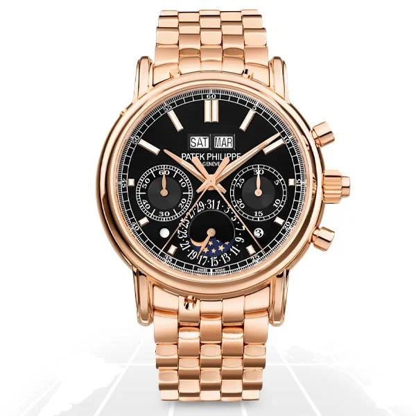 Men's Patek Philippe Watches with Barometer Calibration-Patek Philippe Grand Complications Split-Seconds Perpetual Calendar Chronograph 5204/1R-001 Men's Patek Philippe Watches with Barometer Calibration-Patek Philippe Grand Complications Split-Seconds Perpetual Calendar Chronograph 5204/1R-001
