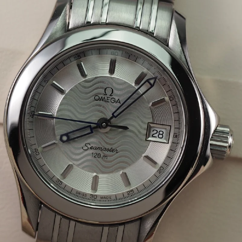Women's Rolex Mechanical Movement Style Watches-Omega Seamaster 120 2581.31.00