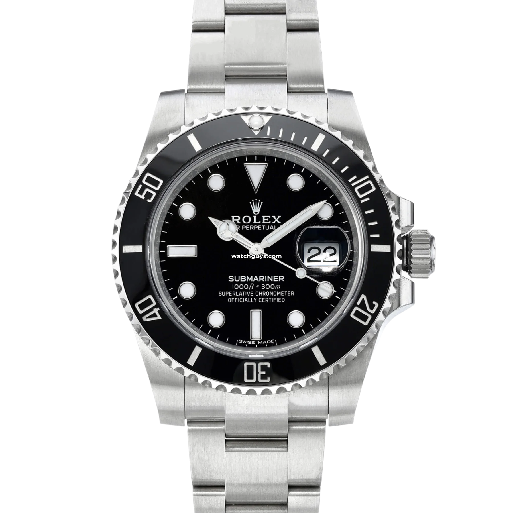 Women's Rolex Datejust Watches-Rolex Submariner 116610LN Black