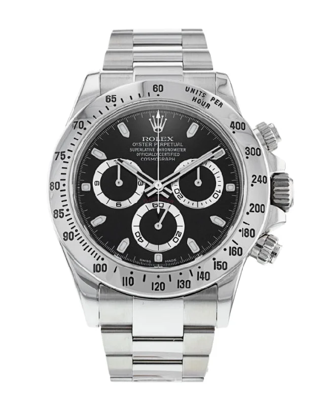Rolex Yacht-Master 42 vs Submariner size comparison -Rolex Daytona Black Dial Men's Watch
