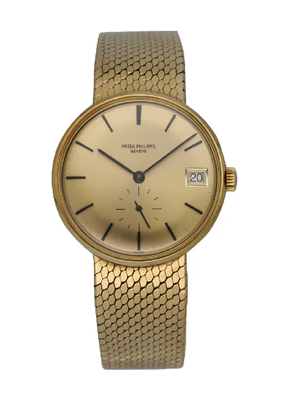 Men's Patek Philippe Watches with Anniversary Editions-Patek Philippe Calatrava 3514/4 Vintage 18K Yellow Gold Men's Watch