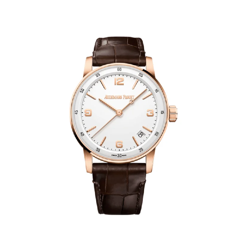 Men's Audemars Piguet Party Wear Design Watches-Audemars Piguet Selfwinding Code 11.59 15210OR.OO.A099CR.01