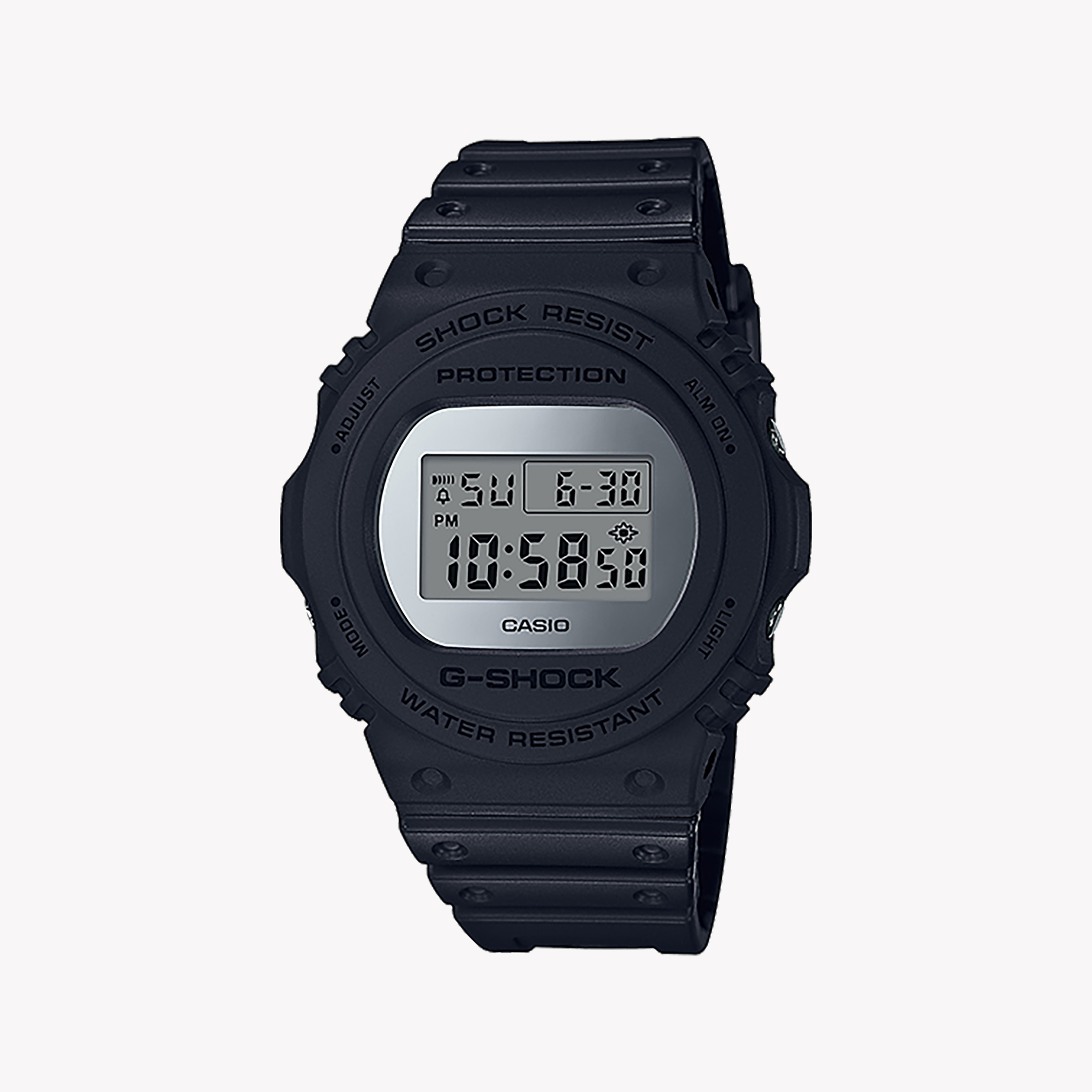 Men's Digital Watches for Retro Charm-CASIO G-SHOCK DW-5700BBMA-1DR BLACK BRAWN - RUGGED SPORTY TIMEPIECE