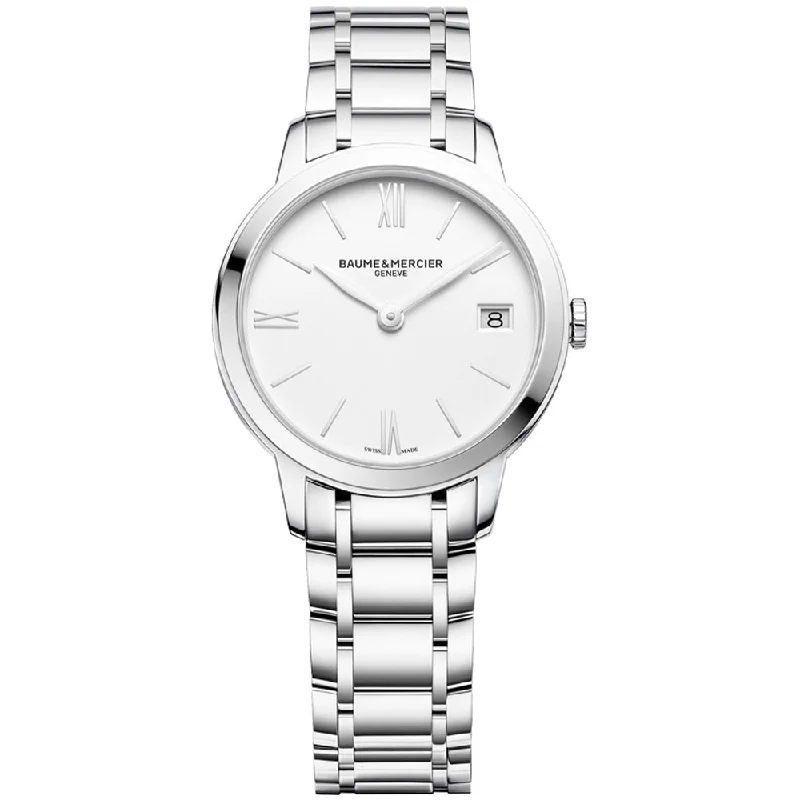 Men's Quartz Watches with Thermometer Function-BAUME & MERCIER, MY CLASSIMA