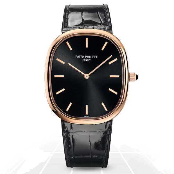Men's Patek Philippe Watches with Aviation Theme-Patek Philippe	Golden Ellipse	5738R-001