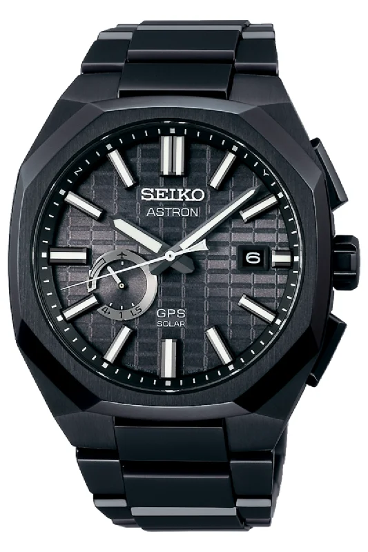 Men's Valentine's Day Style Dress Watches for Couples-Seiko Astron GPS Solar SSJ015