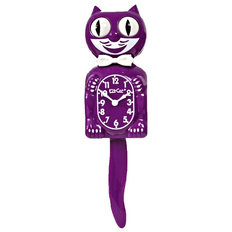Wall Clocks for Modern Decor-Boysenberry Kit-Cat® Klock