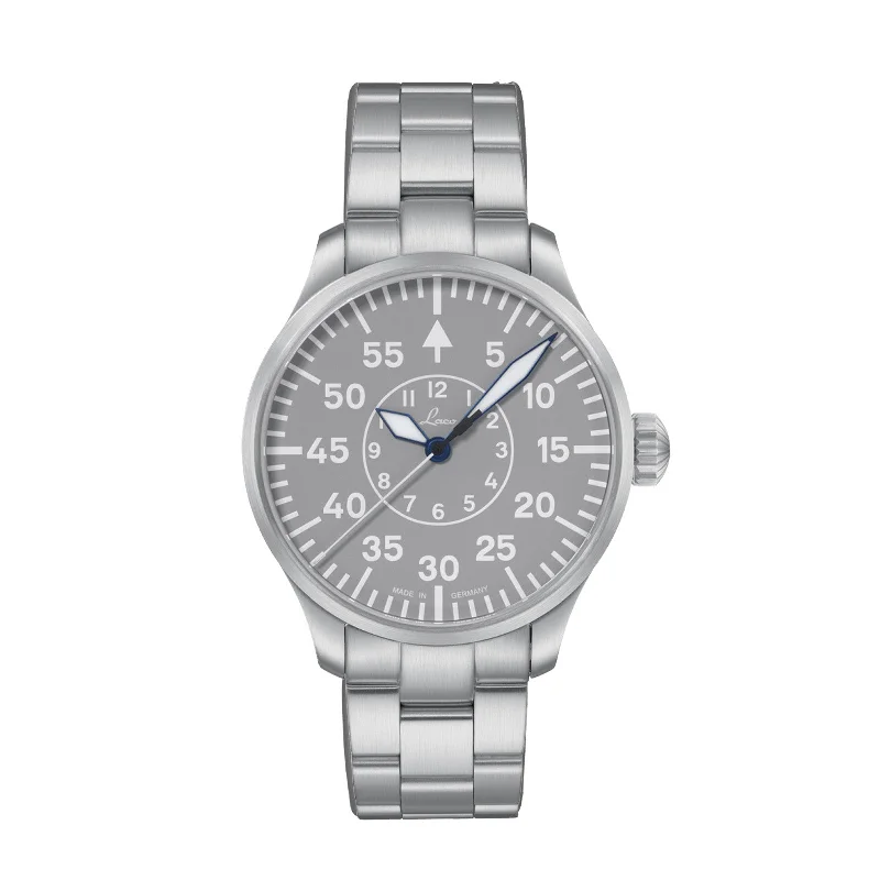 Men's Pilot Watches with Solar Power-Pilot Basic Aachen Grau 42 MB 862159.MB