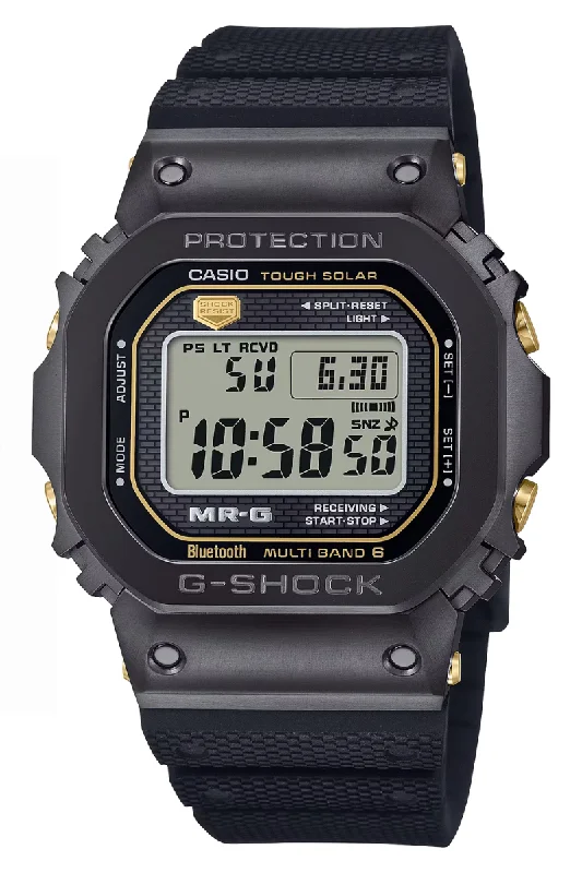 Men's Casual Wear Design Dress Watches for Weekend Brunch-G-Shock Full Metal MR-G Titanium MRG-B5000R-1