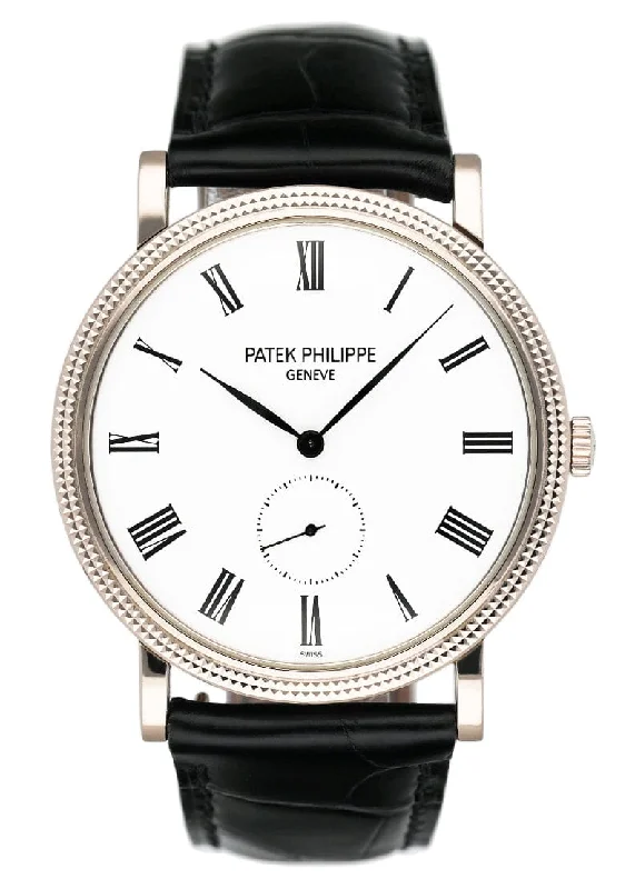 Men's Patek Philippe Watches for Timeless Style-Patek Philippe Calatrava 5119G Mens Watch With Papers