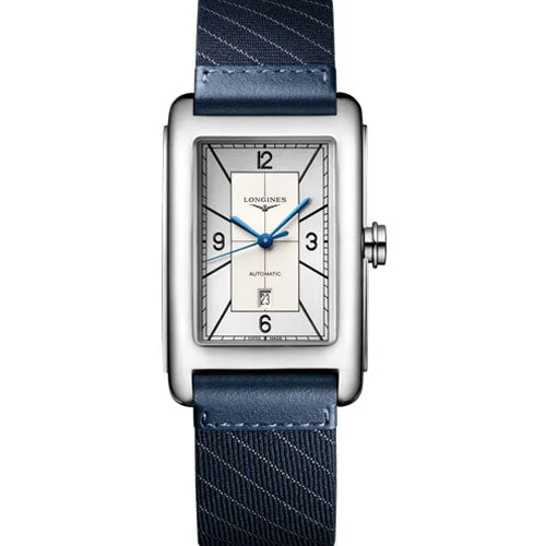 Women's Pilot Watches for Modern Design-Longines Dolcevita Silver Dial Women 27.7mm