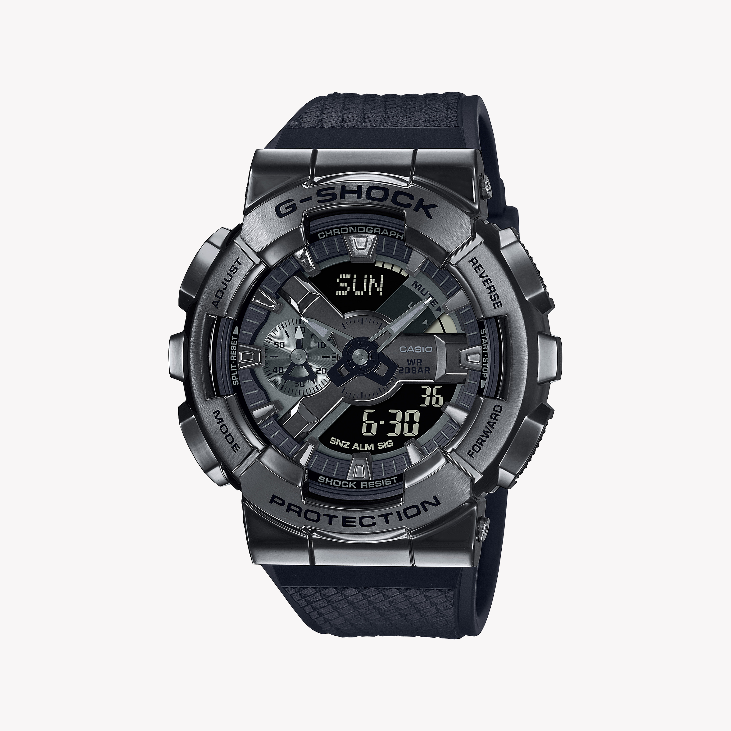 Men's Digital Watches with Smart Features-CASIO G-SHOCK GM-110BB-1ADR - BOLD ADVENTURER MEN'S WATCH WITH BLACK RESIN BAND