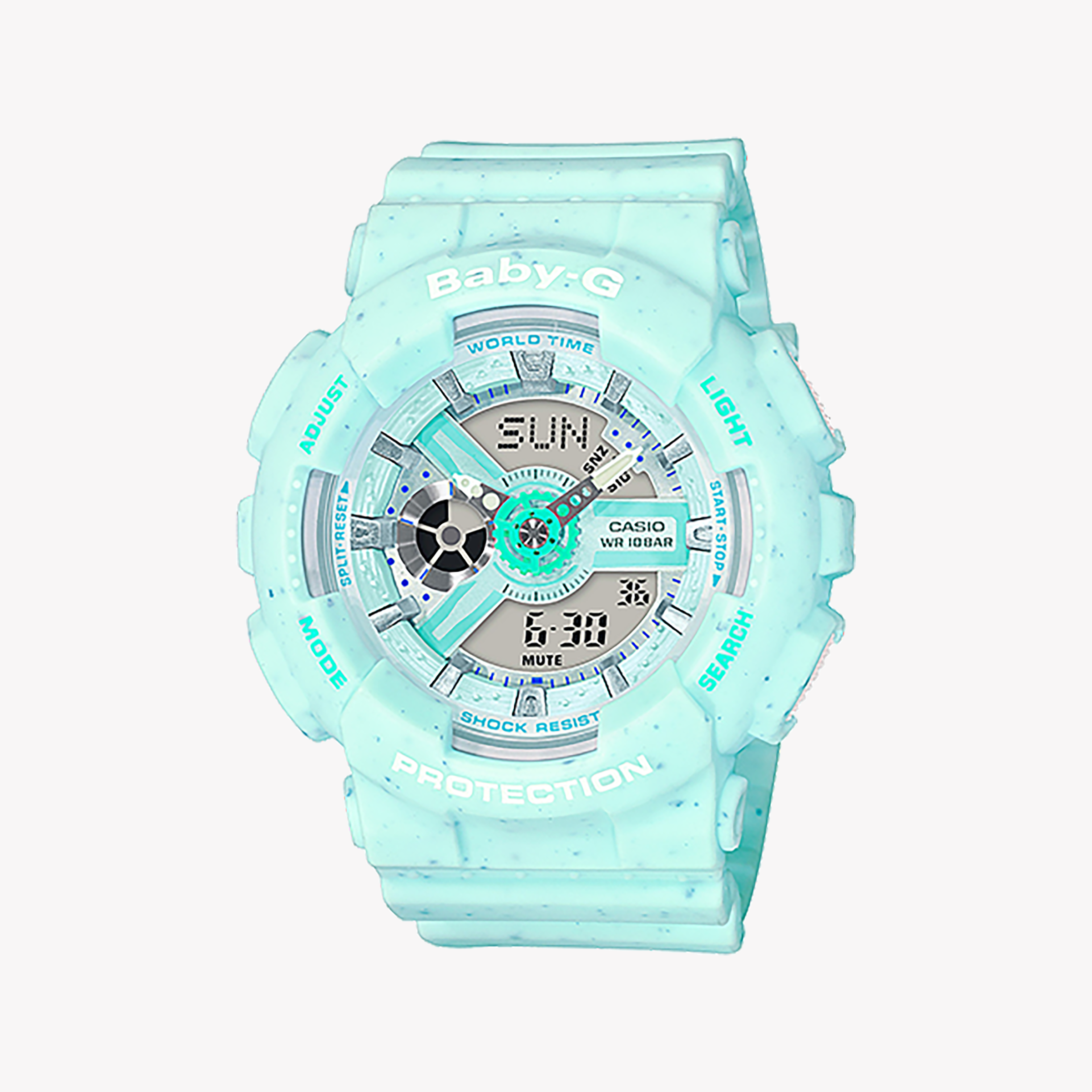 Digital Watches for Men with Alarms-BA-110PI-2ADR BABY-G BOLD BLUE - SPORTY STYLE FOR ADVENTUROUS WOMEN