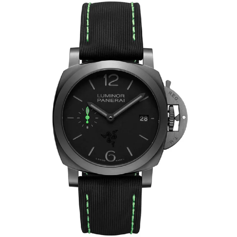 Women's Military Watches for Modern Design-Luminor Quaranta Razer PAM01353