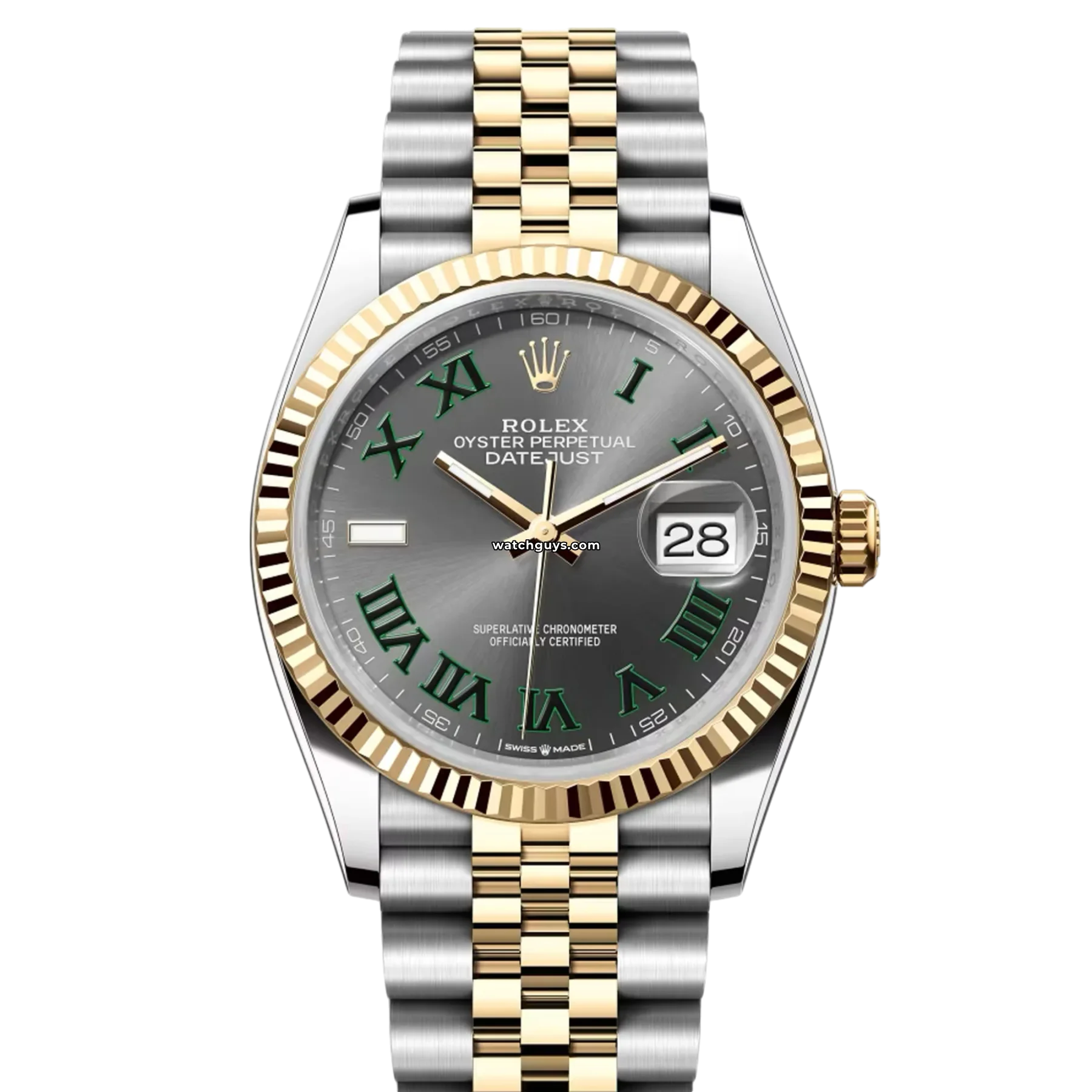 Women's Rolex Spring Design Watches-Rolex Datejust 126233 Wimbledon