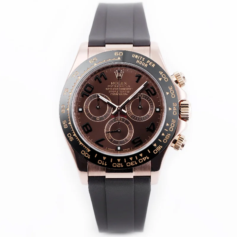 How to clean Rolex Cerachrom bezel on men's watches -Rolex Daytona | REF. 116515LN | Chocolate Brown Dial | 18k Rose Gold | Box & Papers | 2013
