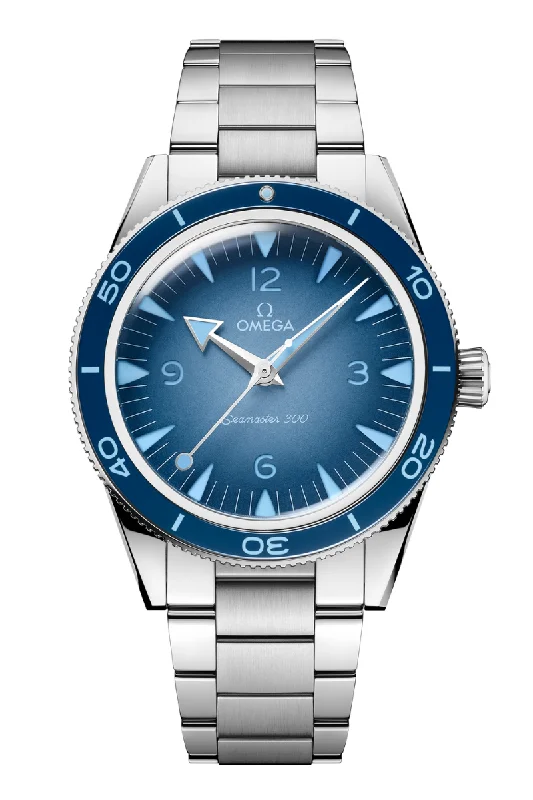 Men's Hybrid Dress Watches with Mixed Styles-Omega Seamaster 300 75th Anniversary Co‑Axial Master Chronometer 234.30.41.21.03.002