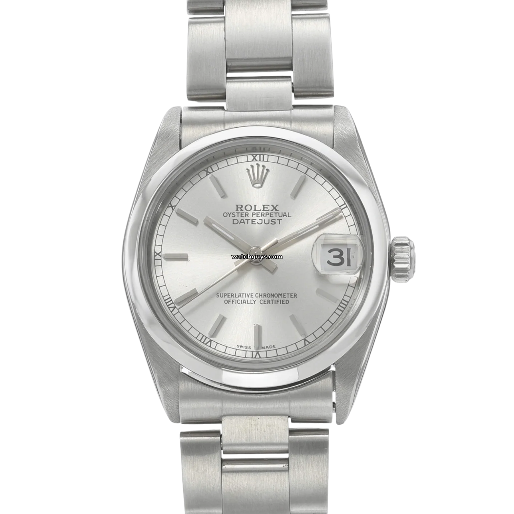 Women's Rolex Automatic Wind Design Watches-Rolex Datejust 78240 Silver