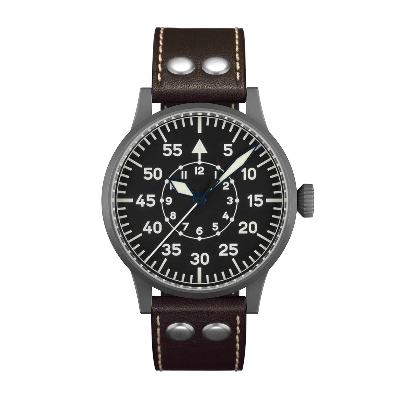 Men's Military Watches with Support Our Troops-Pilot Original Paderborn 42mm Automatic 861749
