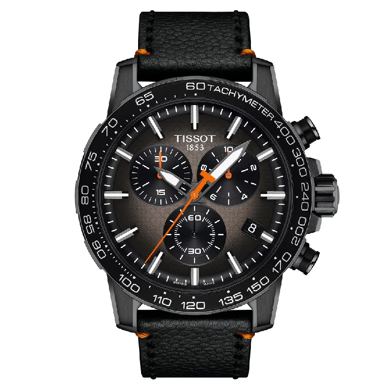 Men's Quartz Watches for Navigation Instruments-TISSOT, SUPERSPORT CHRONO BASKETBALL EDITION