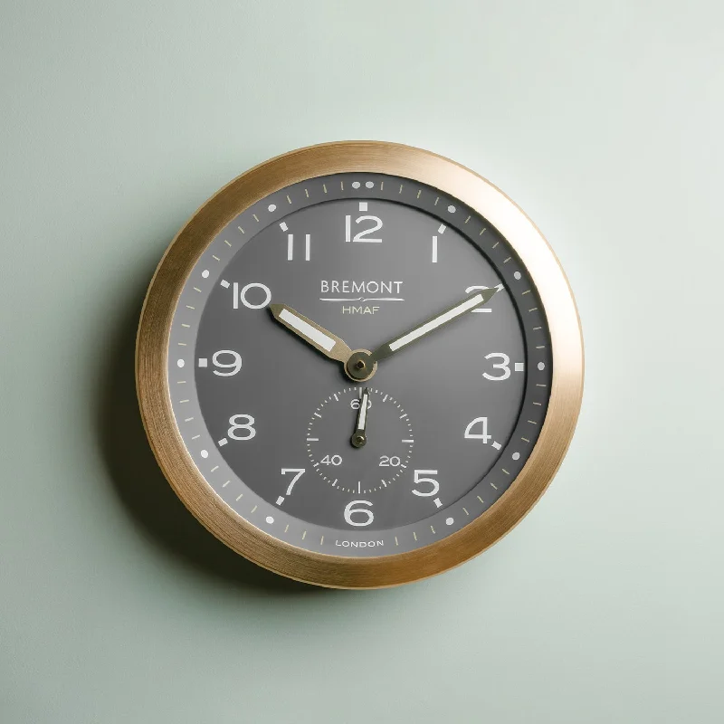 Men's Military Watches for High-End Collectors-Fawley Broadsword Bronze Wall Clock