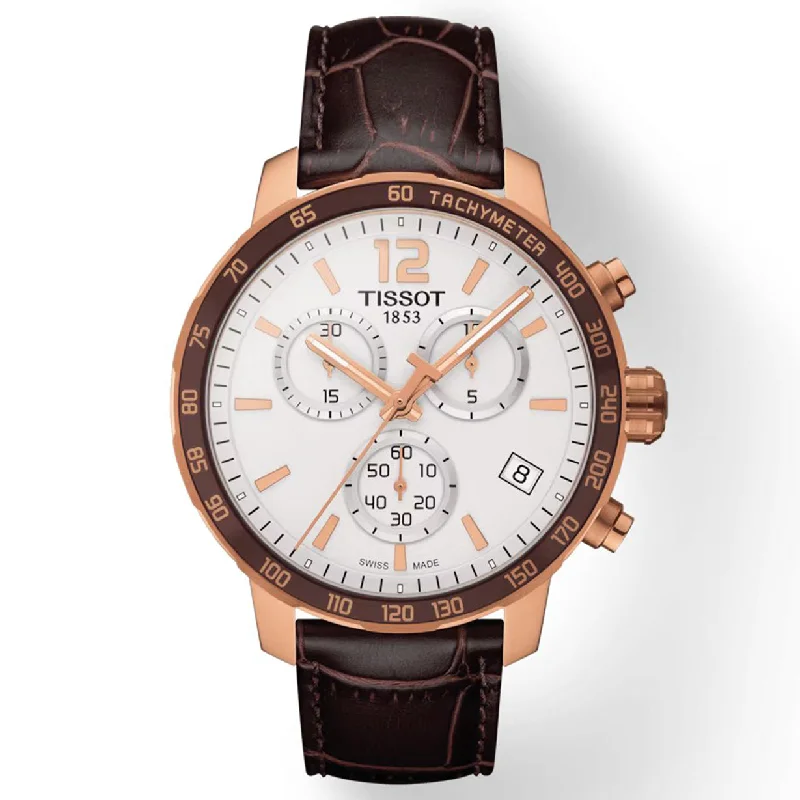 Women's Heritage Watches for Fitness Tracking-Tissot T-Sport Silver Dial Men 42mm