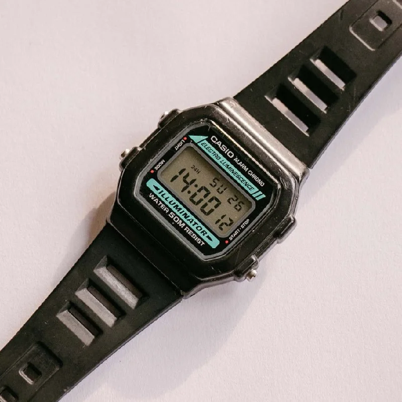 Women's Pilot Watches for Modern Design-Casio 3298 W-86 Alarm Chrono Electro Luminescence Watch Vintage Women's Pilot Watches for Modern Design-Casio 3298 W-86 Alarm Chrono Electro Luminescence Watch Vintage