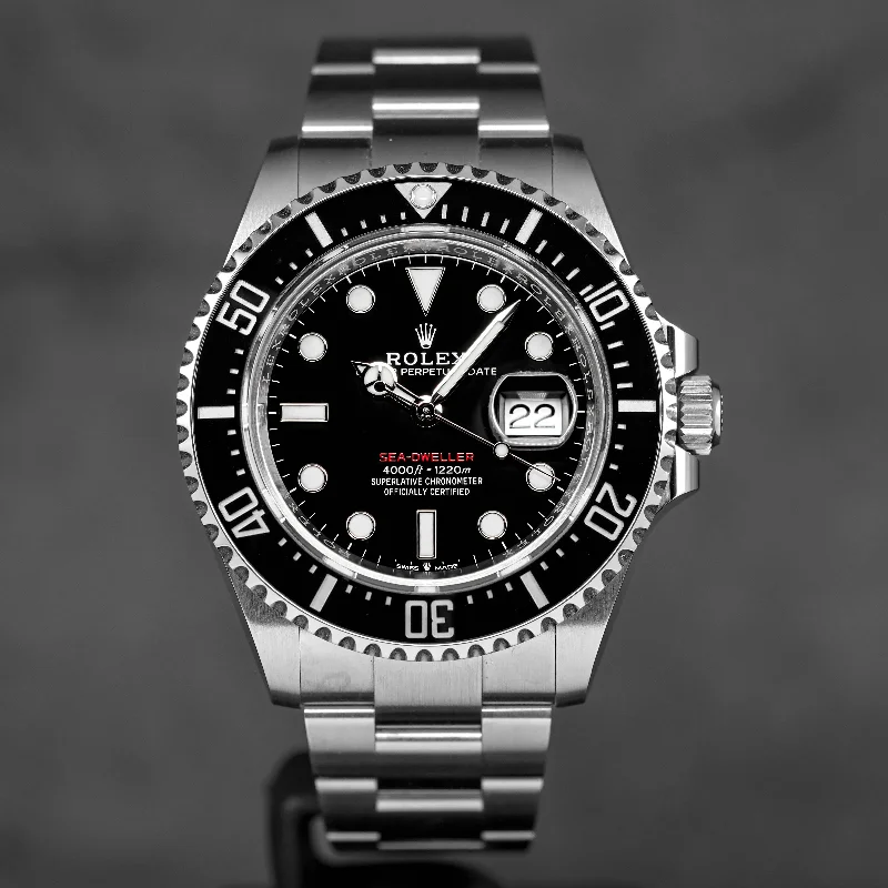 men's Rolex watches with white dials -​RED SEA-DWELLER 43MM (2022)