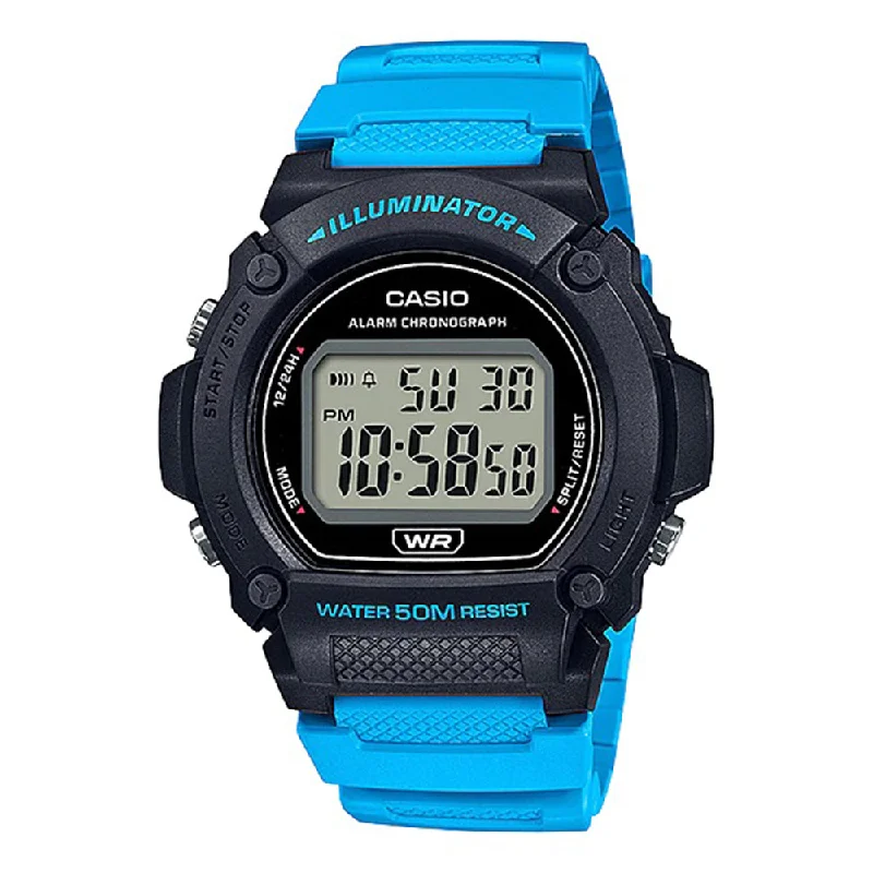 Men's Digital Watches for Radio Communication-Casio Sports Digital 47mm Resin Band
