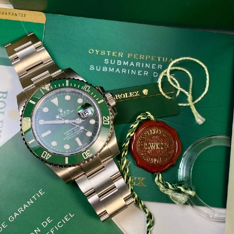 Women's Rolex High-End Watches for Sale-Rolex Submariner 116610LV Hulk (2015)