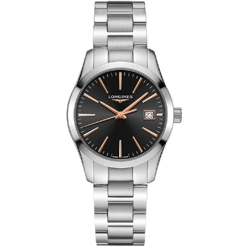 Men's Quartz Watches for Retro Charm-LONGINES CONQUEST CLASSIC