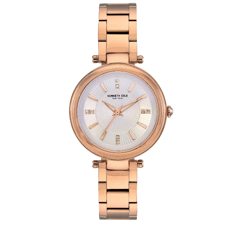 Kenneth Cole Ladies Rose Gold Watch KC50961001