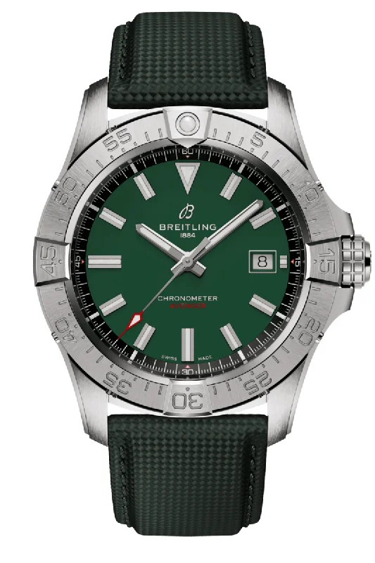 Men's Christmas Gift Style Dress Watches for Holiday Season-Breitling Avenger Automatic 42 A17328101L1X1