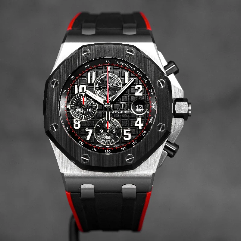 Men's Audemars Piguet German Made Style Watches-ROYAL OAK OFFSHORE CHRONOGRAPH 42MM 'VAMPIRE' (2018)