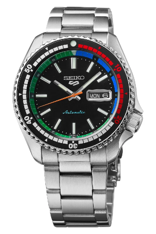 Men's Anniversary Style Dress Watches for Milestone Celebrations-Seiko 5 Sports 55th Anniversary SRPK13