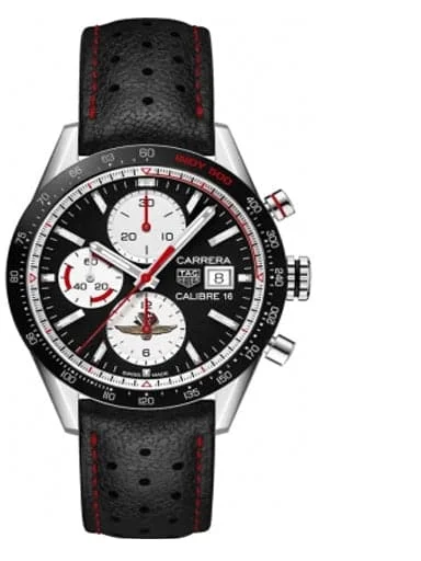 Men's Chronograph Watches with Minimalist Style-Tag Heuer Cerrera Calibre 16 Automatic Men'S Watch-Cv201As.Fc6429