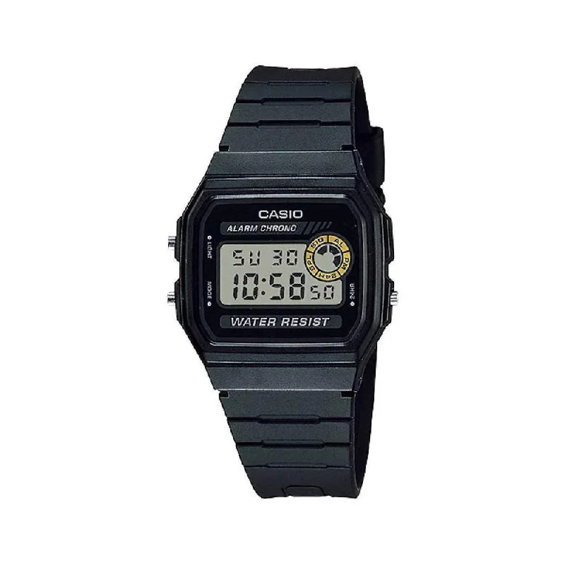 Men's Digital Watches for Law Enforcement-Vintage Digital Resin Digital 38mm Resin Band