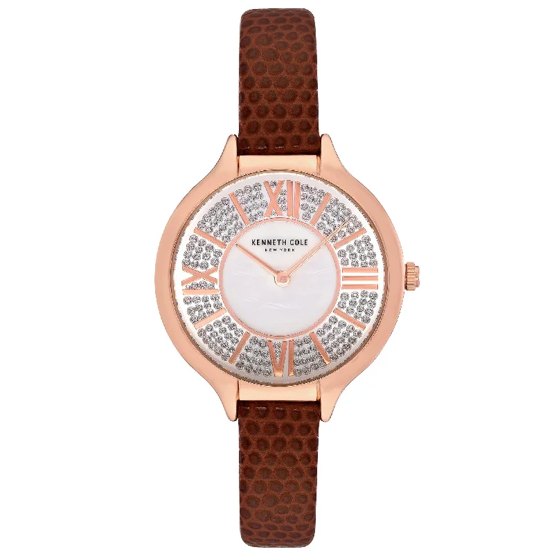 Kenneth Cole Ladies Brown Watch KC51054006